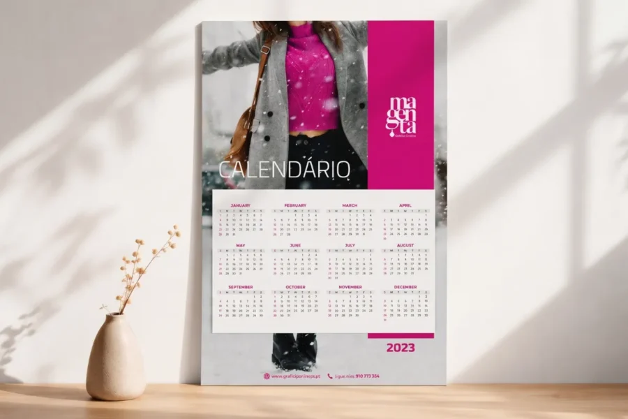 Calendários Poster