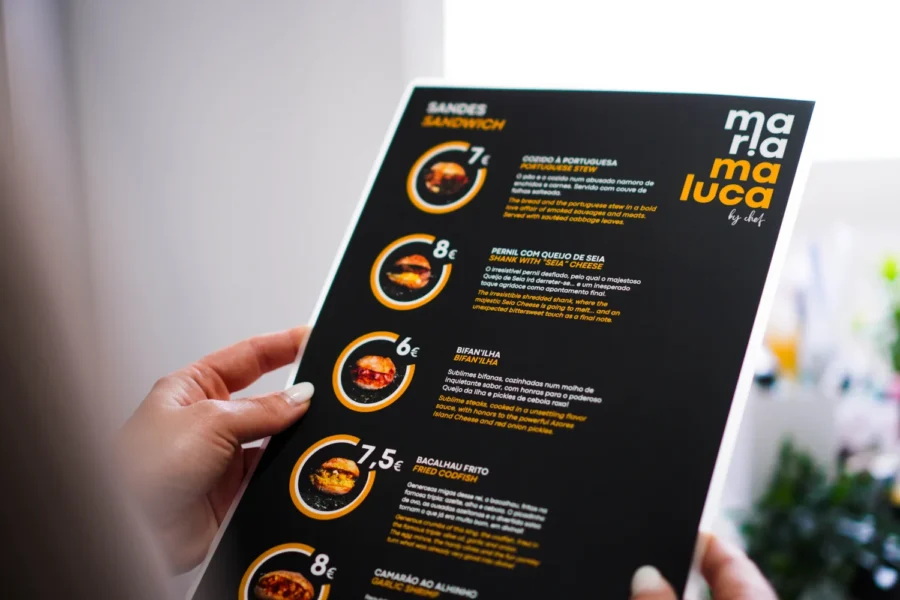 Ementas Termolaminadas